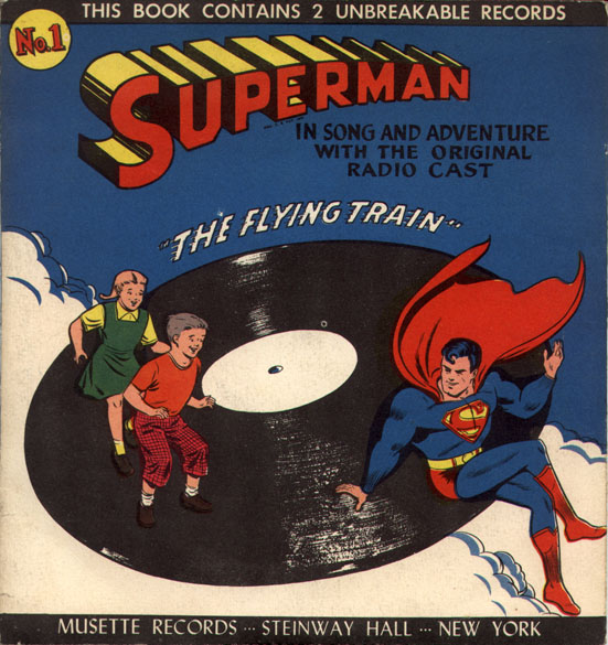 Mussette / Picturtone Superman comic